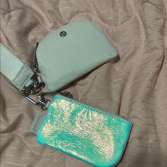 lululemon athletica Handbags - lululemon athletica White and Iridescent Mini Bags